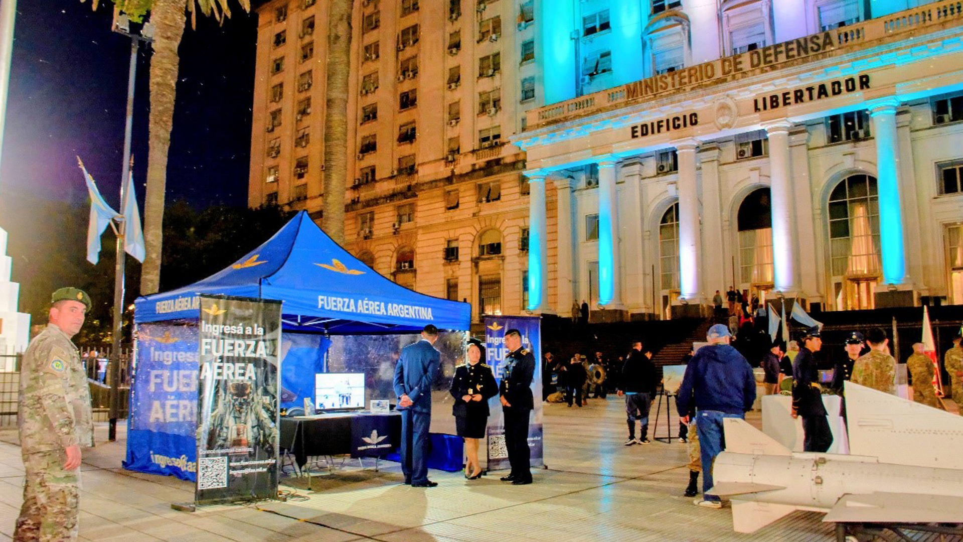 La Fuerza Aérea Argentina presente en la Noche de los Museos 2025